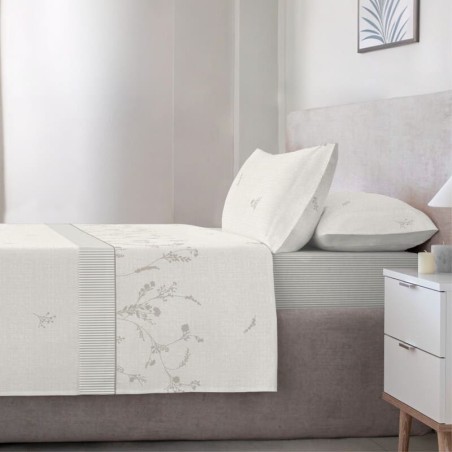 Juego de Sábanas Coralina Alba Beige Kabely