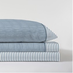 Juego de Sábanas Jimena Azul 100% Algodón Serena Cotton Luxe