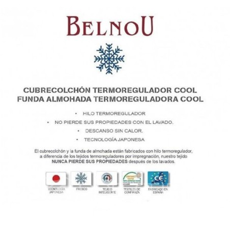 Cubrecolchón Termorregulador Cool Belnou