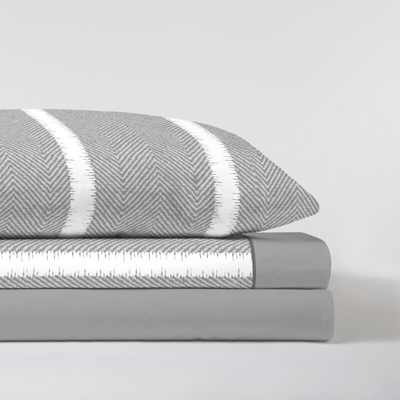 Sábanas Microlina Hermes Gris 100% poliéster microfibra Belnou