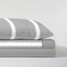 Sábanas Microlina Hermes Gris 100% poliéster microfibra Belnou