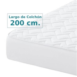 Cubrecolchón Reversible Oslo 1 Tela / Tela  para Largo de Colchón 200 cm
