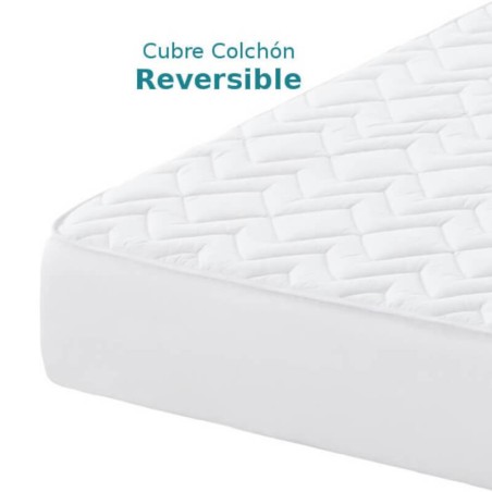 Detalles Cubrecolchón Nube Reversible Belnou para Largos de 190 cm
