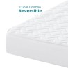 Detalles Cubrecolchón Nube Reversible Belnou para Largos de 200 cm