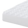 Cubrecolchón Reversible Marriot Rizo / Tela 100% Algodón  Largo de 190 cm
