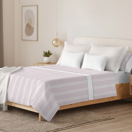 Sábanas Leonardo color Violet Ice 144 hilos tacto suave Catotex