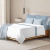 Juego de sábanas Zada Azul 100% algodón Serena Cotton Luxe