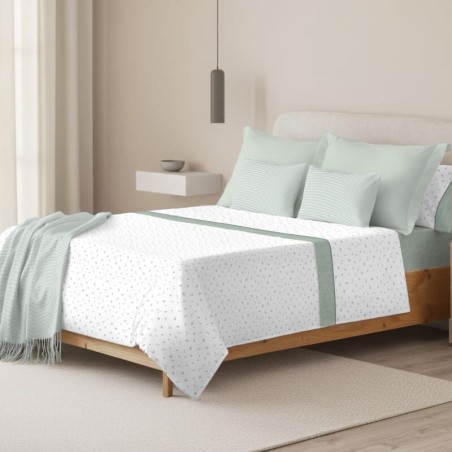 Juego de Sábanas Zada Beige 100% Algodón Serena Cotton Luxe