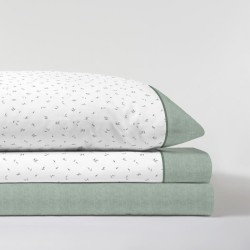 Juego de Sábanas Zada Verde 100% Algodón Serena Cotton Luxe