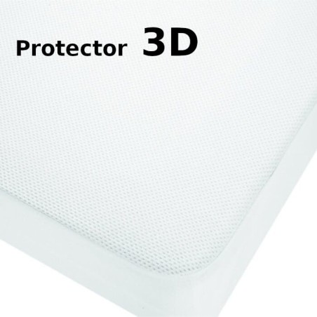 Protector de Colchón 3D Impermeable y Ultra Transpirable Cubrecolchón Belnou