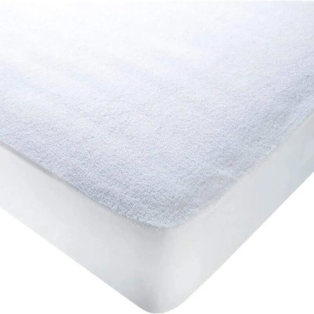 Protector Colchón Cama Articulada Gemelar H Rizo Algodón Impermeable transpirable Largo 190 cm Alto hasta 25 cm