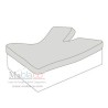 Detalle Protector Colchón Cama Articulada Gemelar V Tencel Impermeable transpirable Largo 200 cm Alto hasta 30 cm