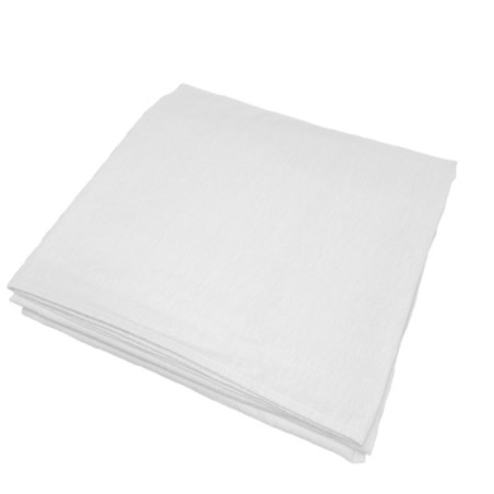 Sábana encimera de franela blanca para colchones de 180 cm de largo 250 cm