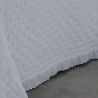 Detalle de la puntilla de la Colcha Bouti con Puntilla Adelia Blanco Fundeco