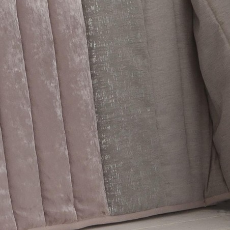 Detalle del tejido de la Colcha Bouti Jacquard Terciopelo Boston Nude Fundeco