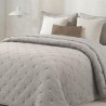 Edredón Comforter Bordado Britanie Gris Fundeco