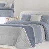 Edredón Comforter Reversible Dairon Azul Fundeco