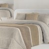Edredón Comforter Reversible Dairon Beige Fundeco