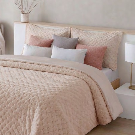 Edredón Comforter Terciopelo Rabbit Cleo Rose Fundeco