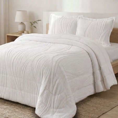Edredón Comforter Terciopelo Rabbit Dehesa Natural Fundeco