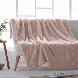 Plaid con Borreguillo Sherpa Leonard Rosé Antilo