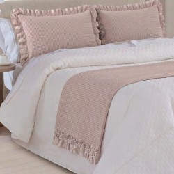 Camino de Cama Kalinda Nude 100% Algodón Antilo