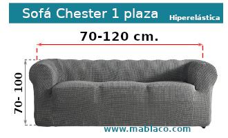 Funda Sofá Chester 1 plaza