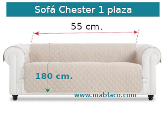 Funda Sofá Chester 1 plaza