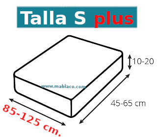 Funda Asiento o Respaldo TALLA S plus